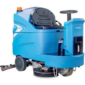 Global Industrial Auto Ride-On Floor Scrubber
